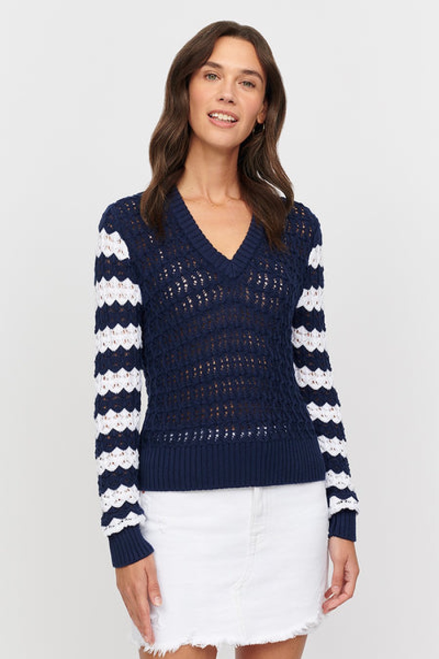 Online &Isla Florence Wave Stripe V