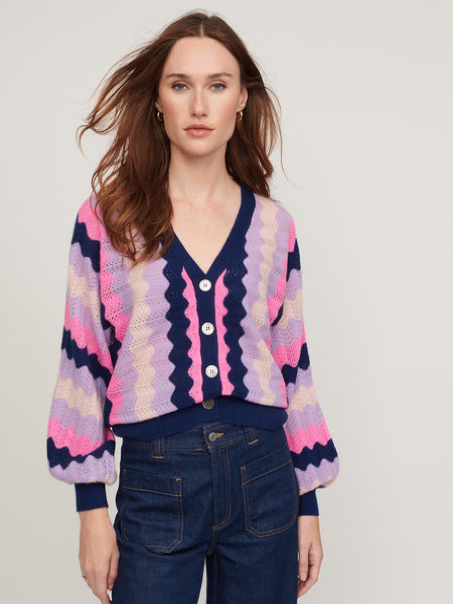 Clearance &Isla Adina Neuheit V-Cardigan