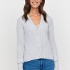 New &Isla Eve Rib V-Cardigan