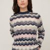 Hot &Isla Cerys Wave Stripe Crew