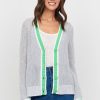 Best &Isla Lyla Mesh Stitch V-Cardigan