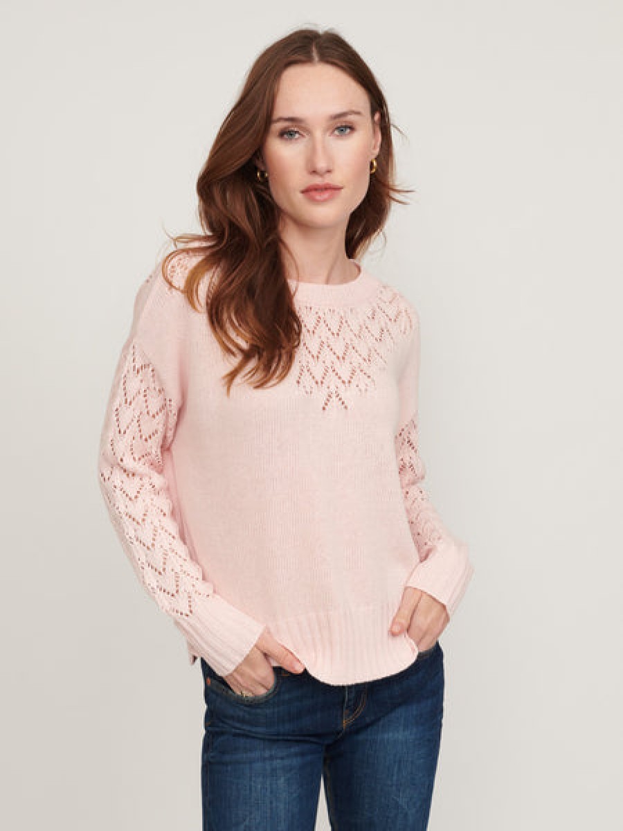 Wholesale &Isla Faith Stitch Interest Crew